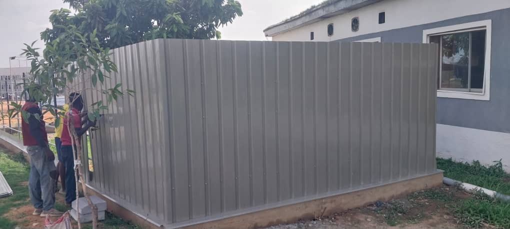 Metal enclosure and cladding works